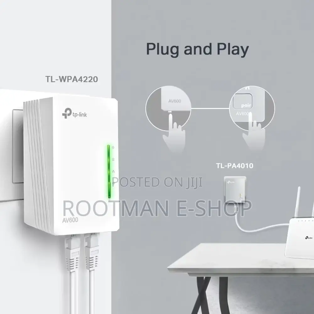 Tp-Link Powerline Tl-Wpa4220 Kit