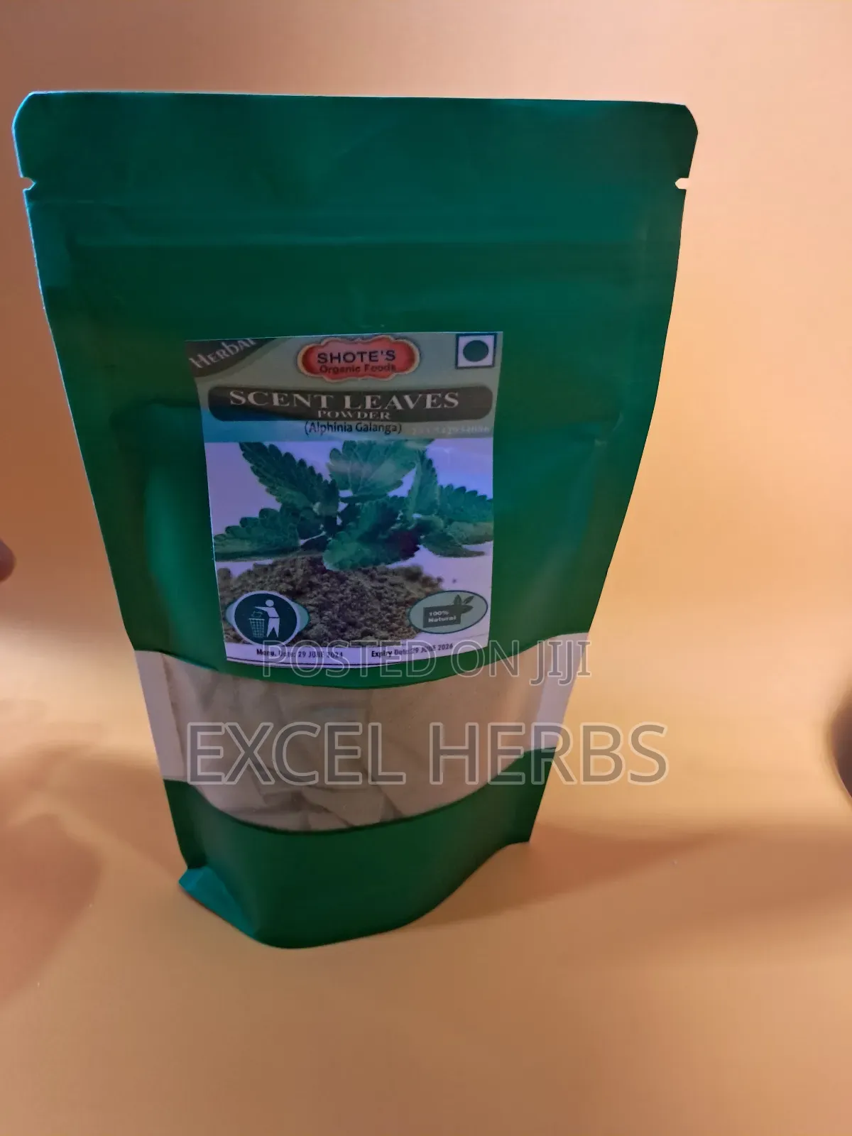 Organic Scent Leaves Powder