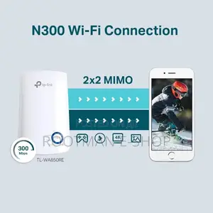 Tp-Link Tl-Wa850re N300mbps Wifi Extender Booster, Eth Port