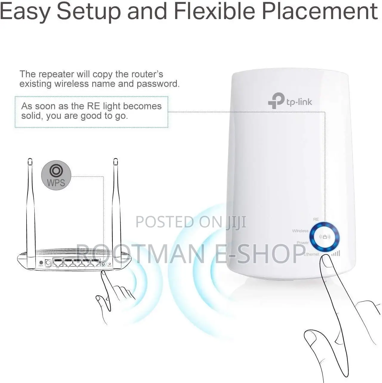 Tp-Link Tl-Wa850re N300mbps Wifi Extender Booster, Eth Port