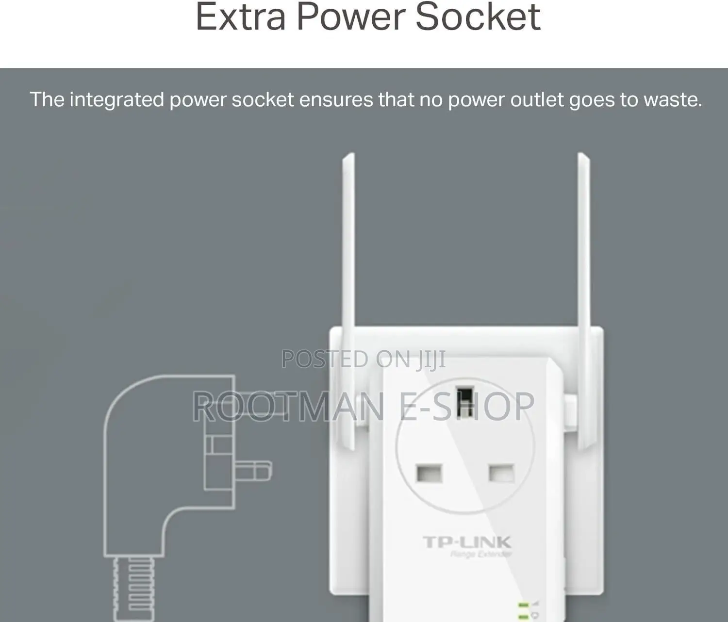 Tp-link Tl-wa860re Wifi Ext Booster With Passthrough Socket