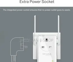 Tp-link Tl-wa860re Wifi Ext Booster With Passthrough Socket