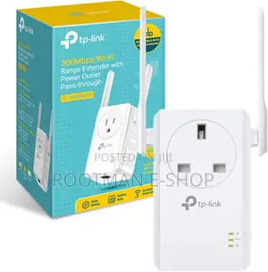 Tp-link Tl-wa860re Wifi Ext Booster With Passthrough Socket