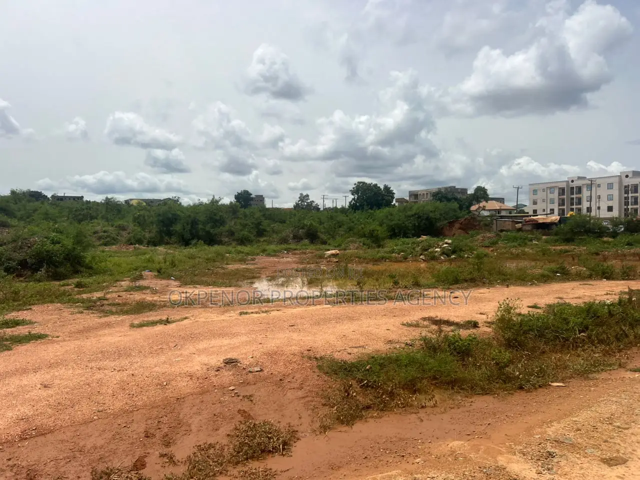 Roadside Land for Sale at Adenta