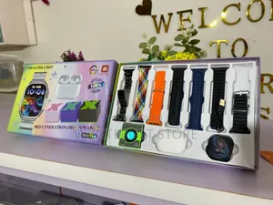 Hi Watch Ultra 3 Suit With Free Bluetooth Speaker And Airpod