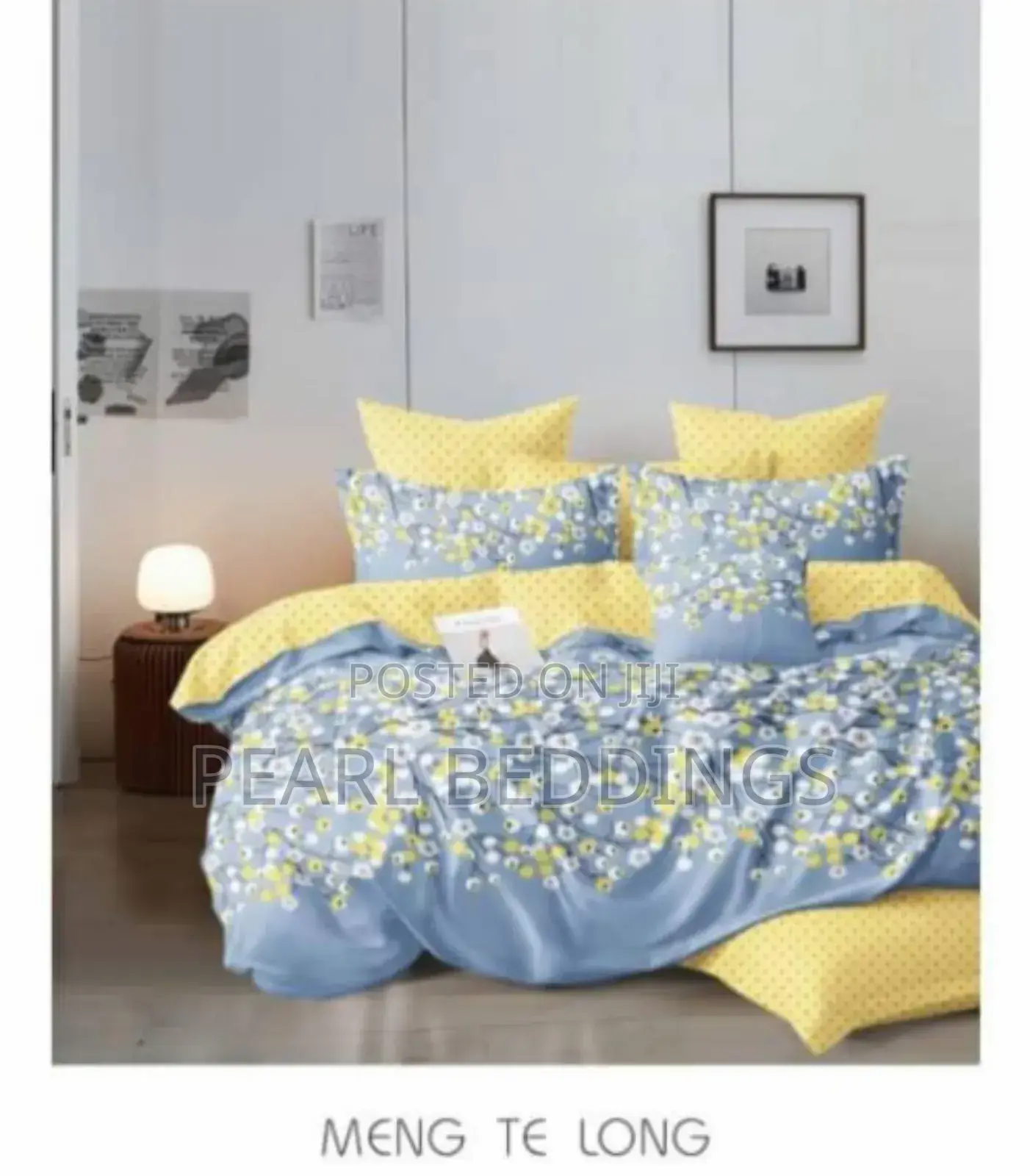 6pcs Bedding Set Available in Different Colors and Designs