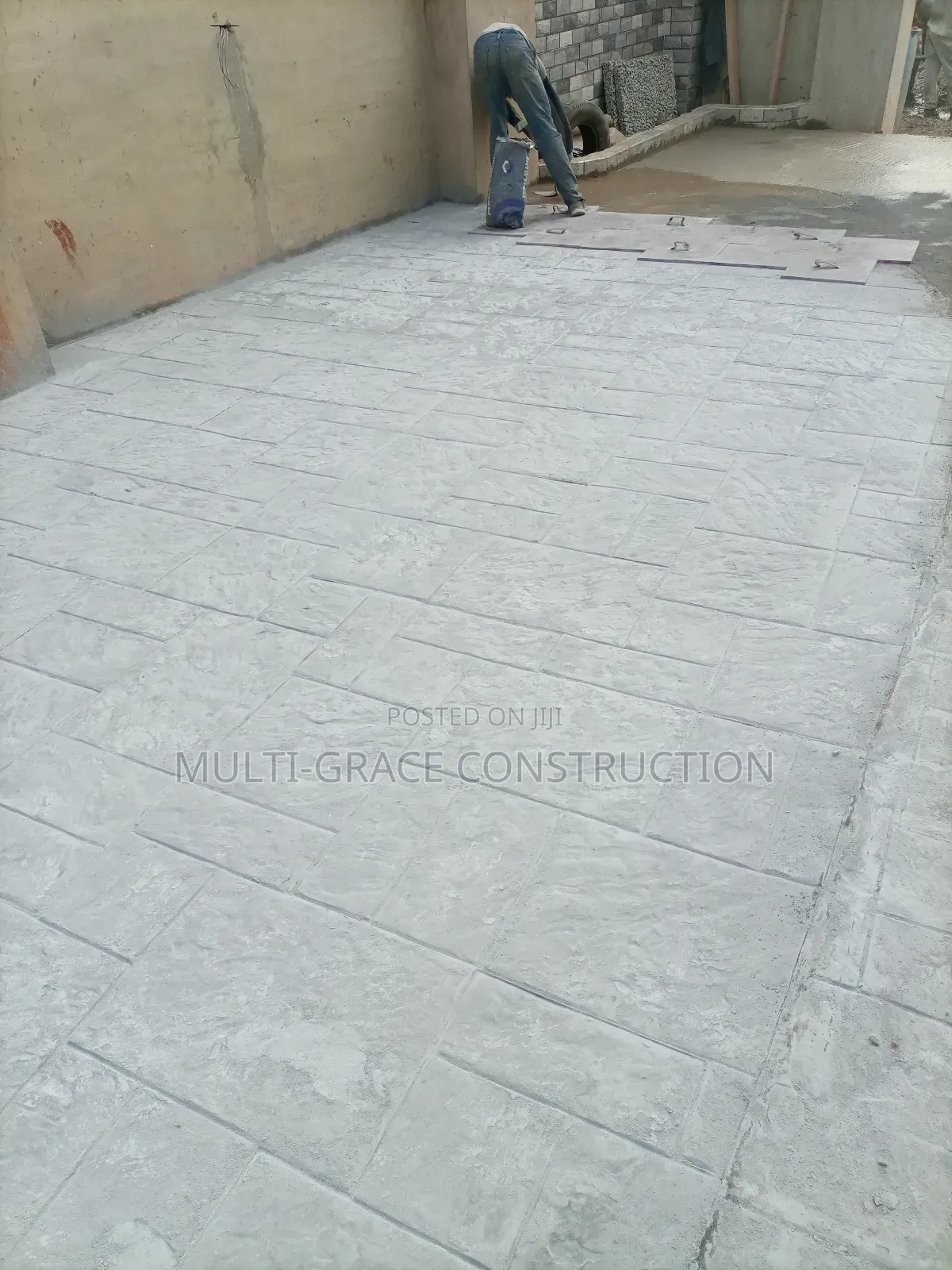 Floor Concrete Stamping