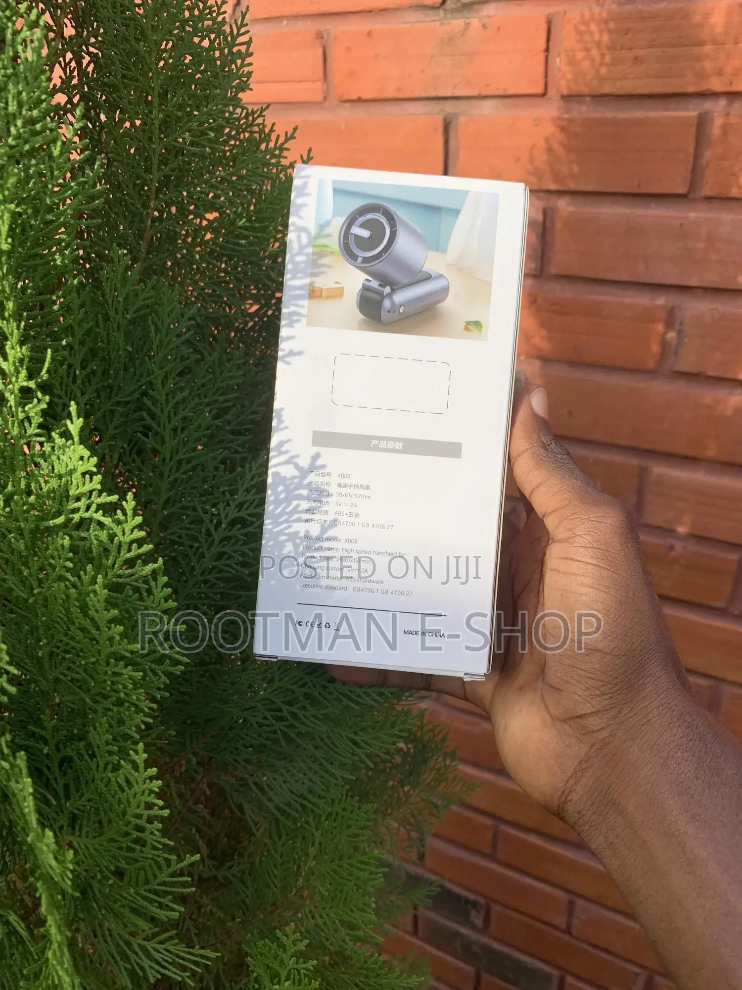 Handheld Fan, Portable Mini Fan, Adjustable Speed ​​(1-100)