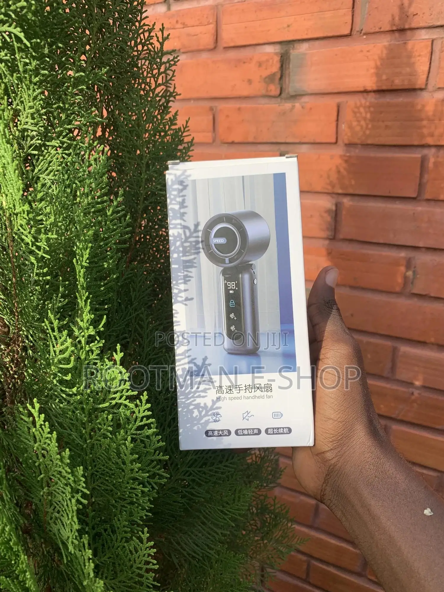 Handheld Fan, Portable Mini Fan, Adjustable Speed ​​(1-100)