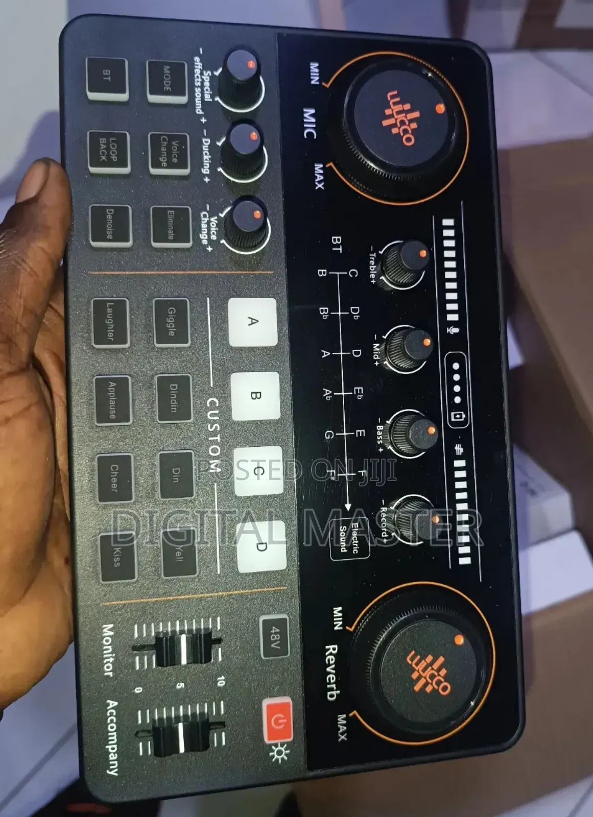 Luucco Mi-2 Audio Interface With Mixer and Sound Card
