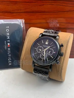 Tommy Hilfiger Black Chain Strap