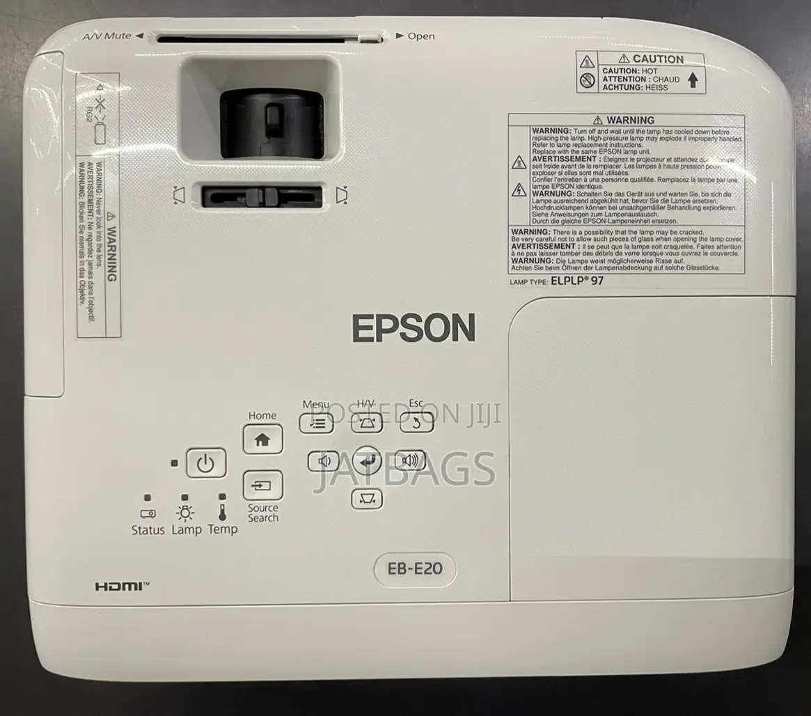 Epson Eb-E20 Projector 3400 Lumens (Free Delivery) - Uk Used