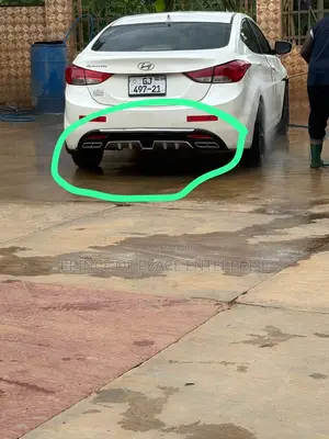 Hyundai Elantra 2011 2012 3013 Back Bumper Diffuser