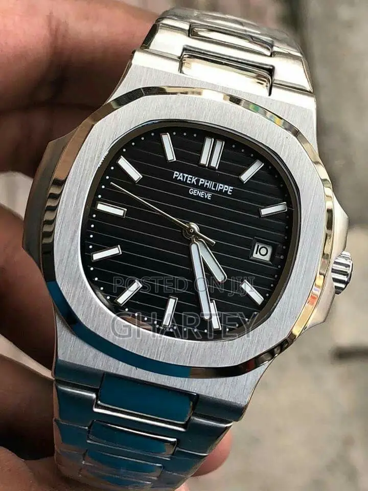 Quality Patek Philippe Premium Silver Watch for Men