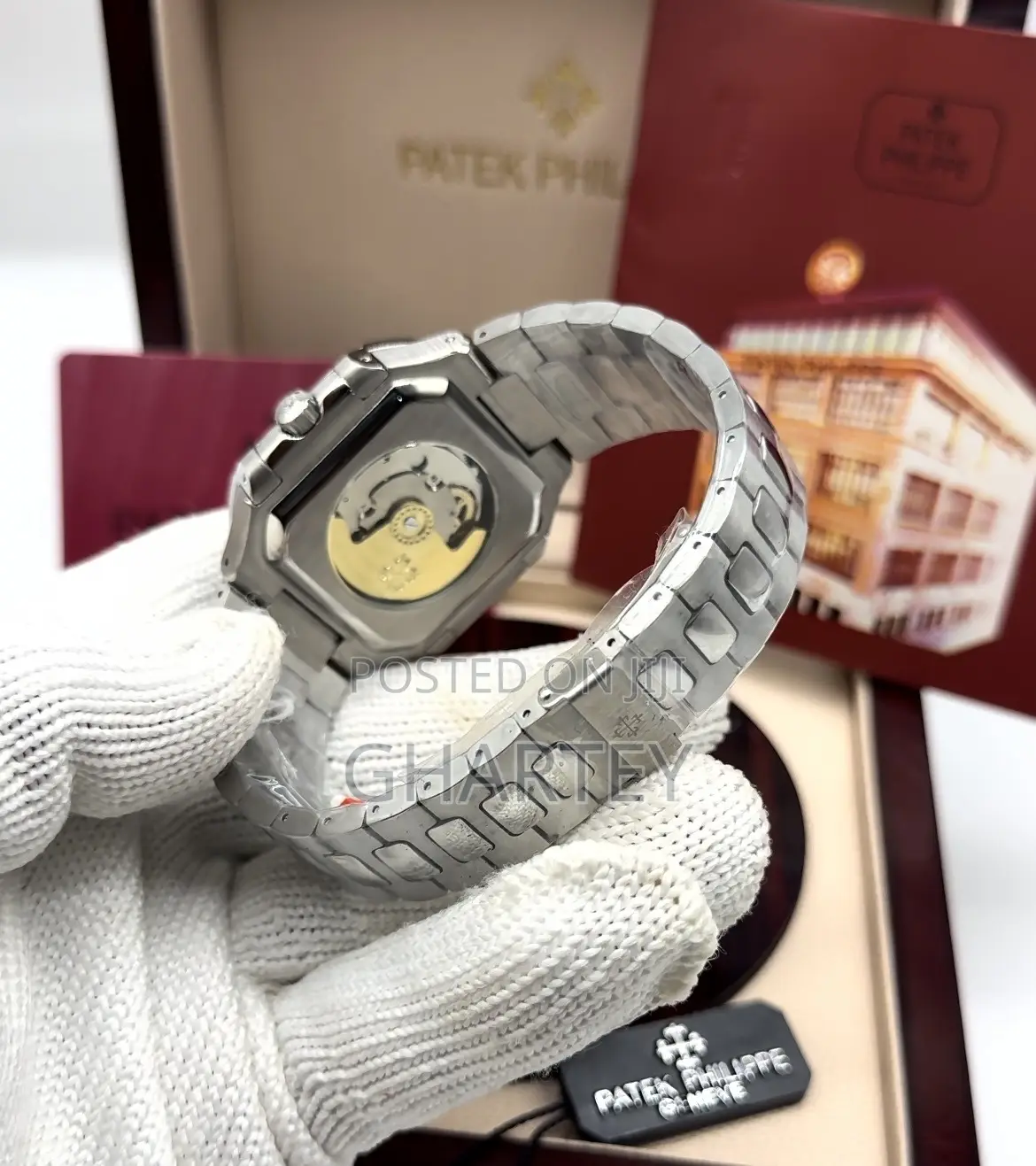 Quality Patek Philippe Premium Silver Watch for Men