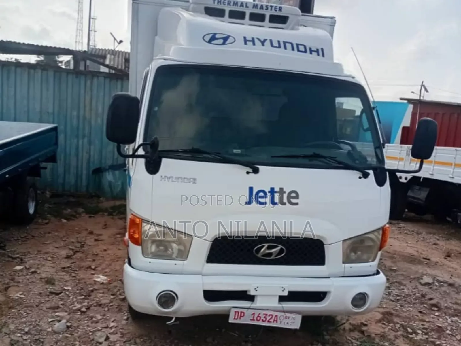 Hyundai Mighty Ii Container Freezer Truck for Sale