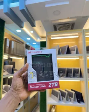 Transcend 2tb Hard Drive
Three-Stage Anti-Shock Protection