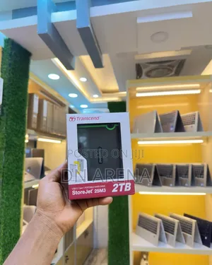 Transcend 2tb Hard Drive
Three-Stage Anti-Shock Protection