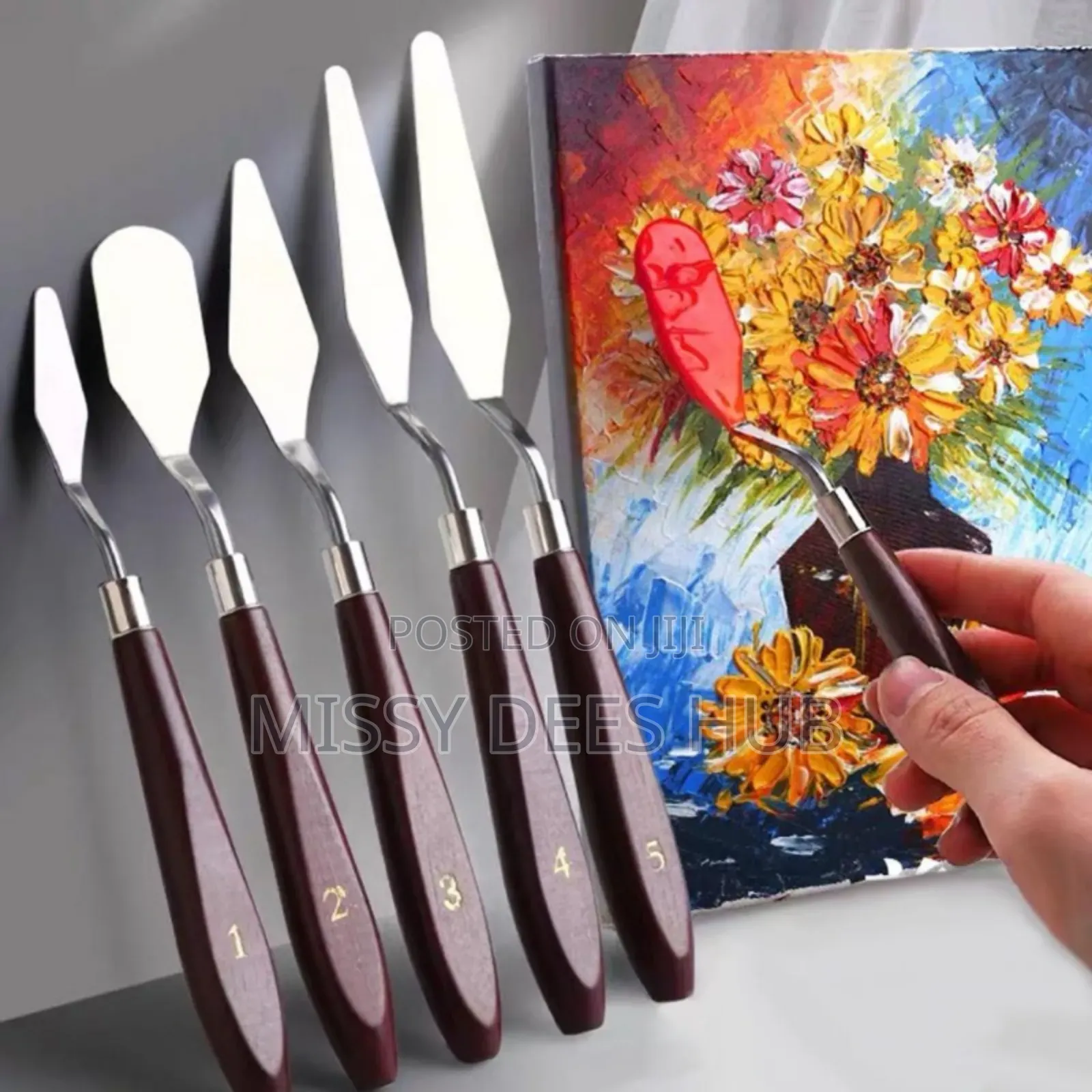 5pcs Artist Pallet Knives Set