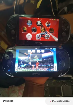 Playstation Vita With Games ,From Home Use