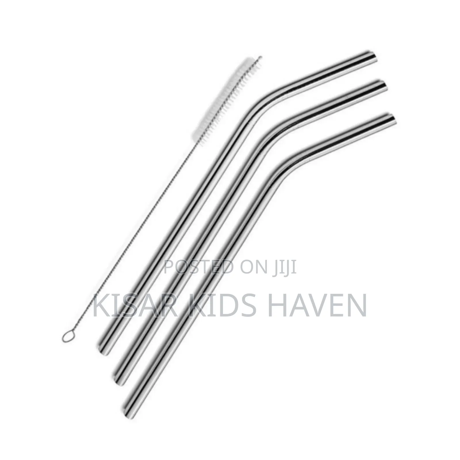 Straw Brush With Metal Straw 3pieces