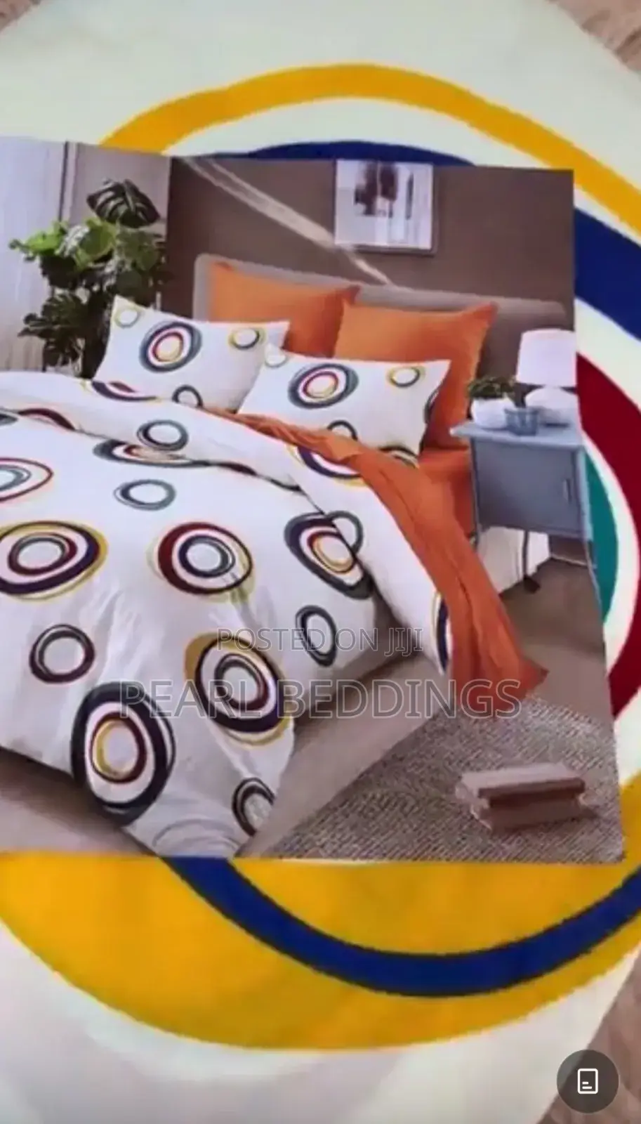 6pcs Bedding Set Available in Different Colors and Designs