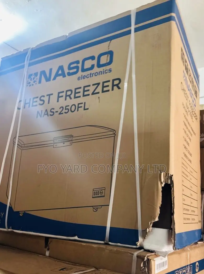 Brand New Inbox 198liters Nasco Chest Freezer