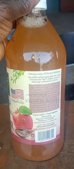 North Organic Raw Unfiltered Apple Cider Vinegar, 32 Fz