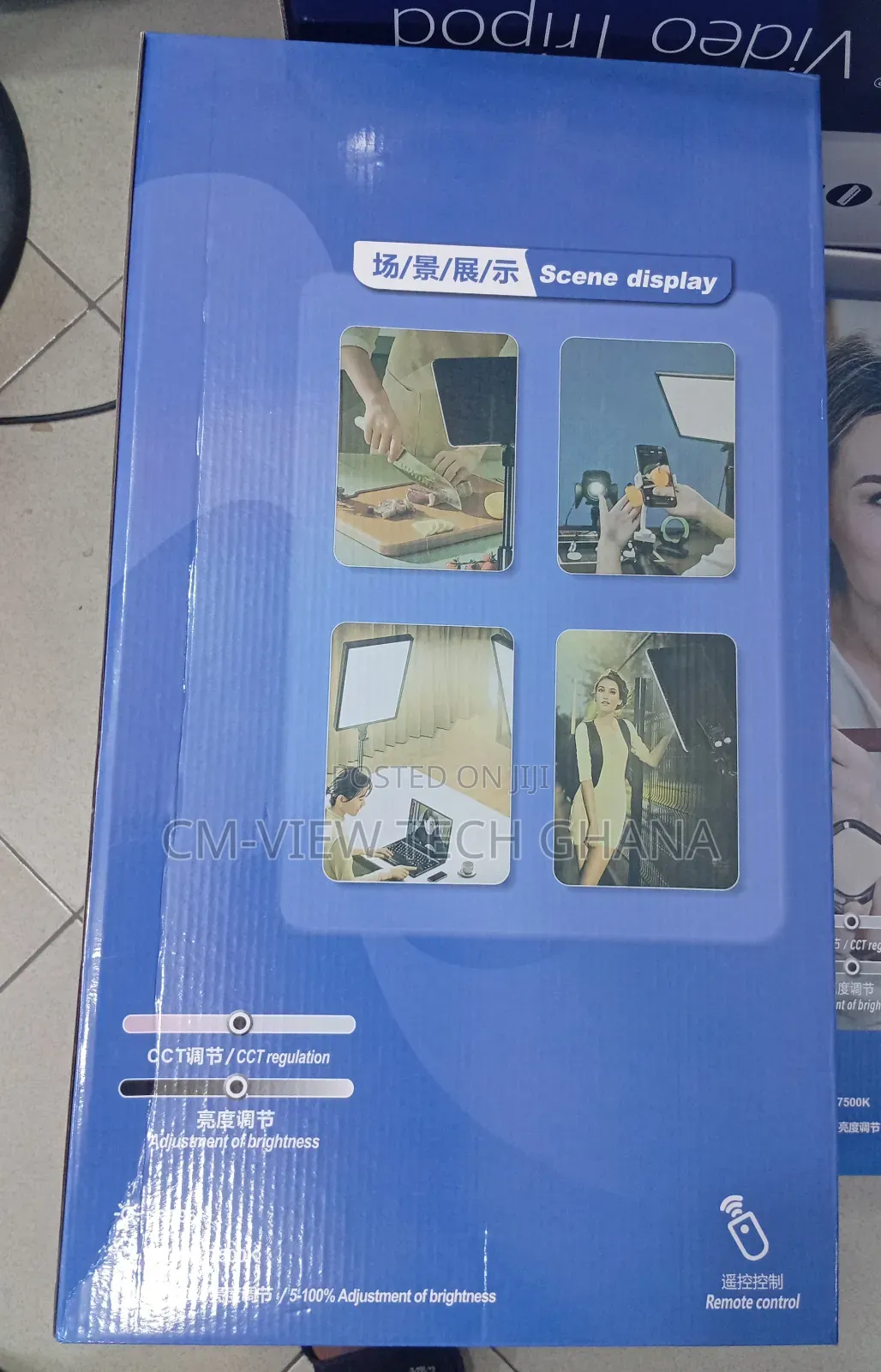 24inch Led Photographic Light With Stand ( Remote Control)