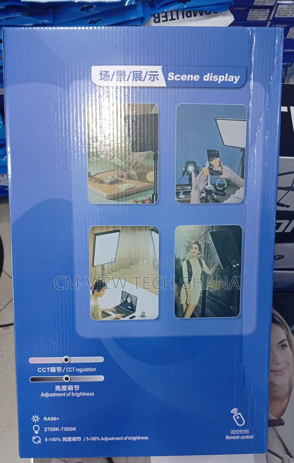 19inch Led Photographic Light With Stand ( Remote Control)