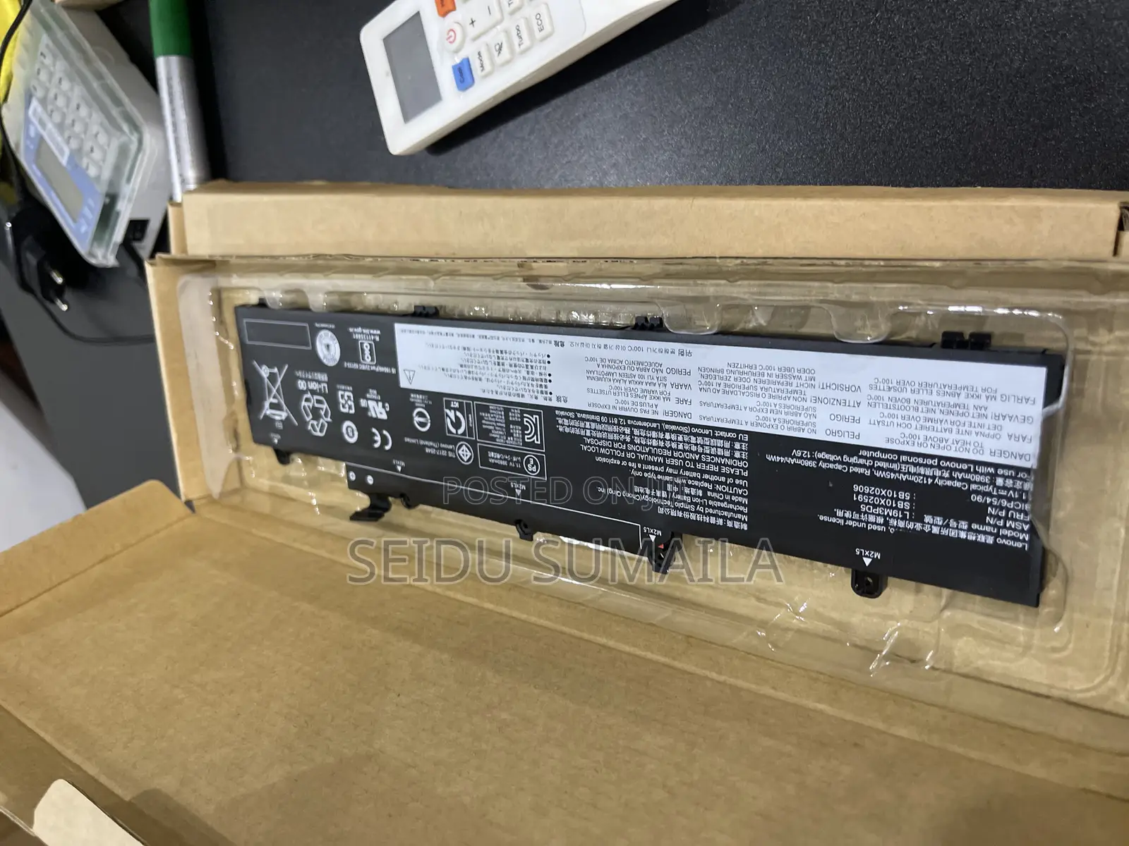 L19l3pd5 Lenovo Battery