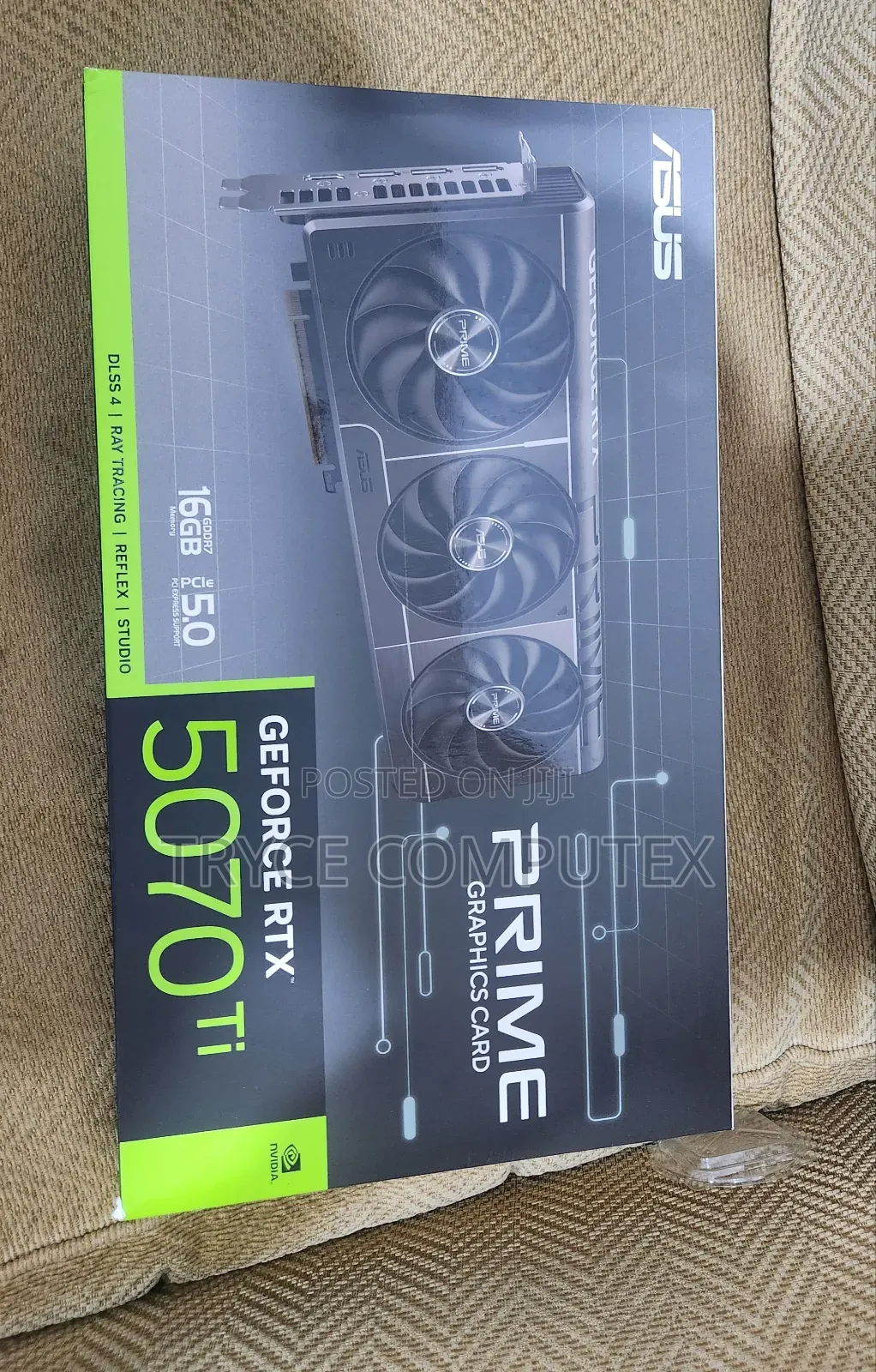 Asus Prime RTX 5070 Ti 16gb Gddr7 Graphic Card