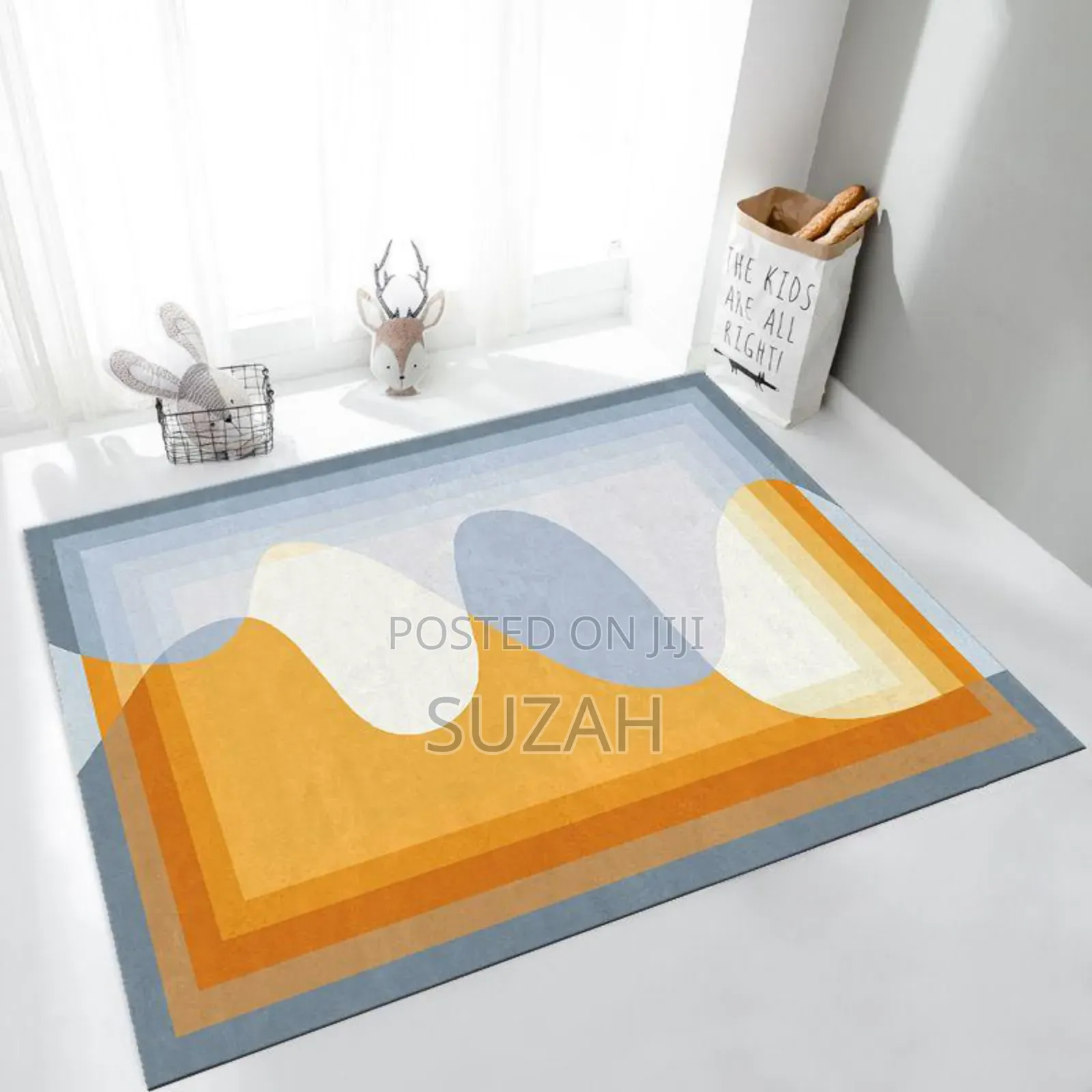 Rectangular Wavy Room Carpet