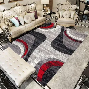 Polyester Textured Fabric Rug