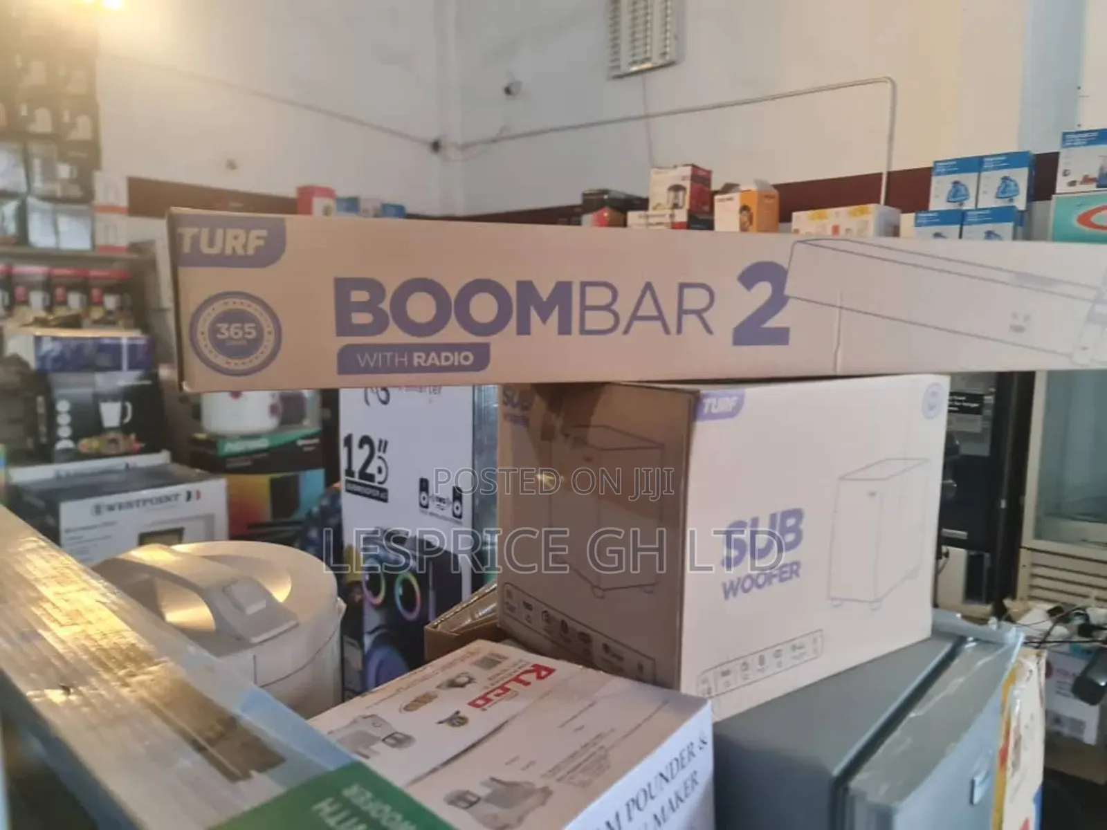 Deep Bass Soundbar ~ Turf Boombar2 Bluetooth With Woofer