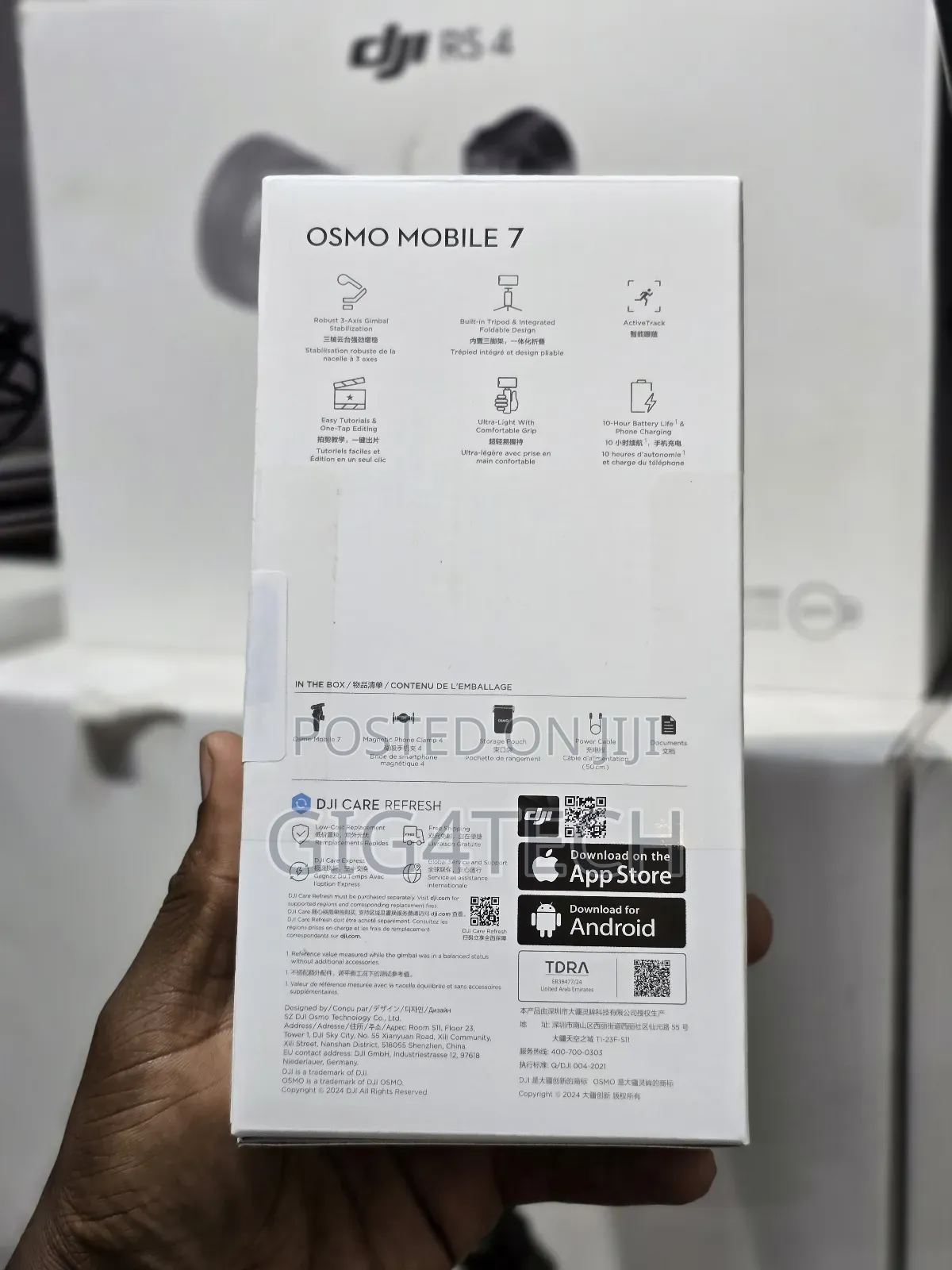 Dji Osmo 7 Smartphone Gimbal Stabilizer