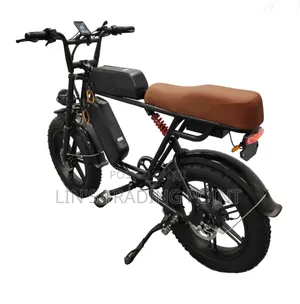 Dual Battery Electric Bike With Alloy Wheels