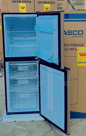 136l Nasco Double Door Refrigerator