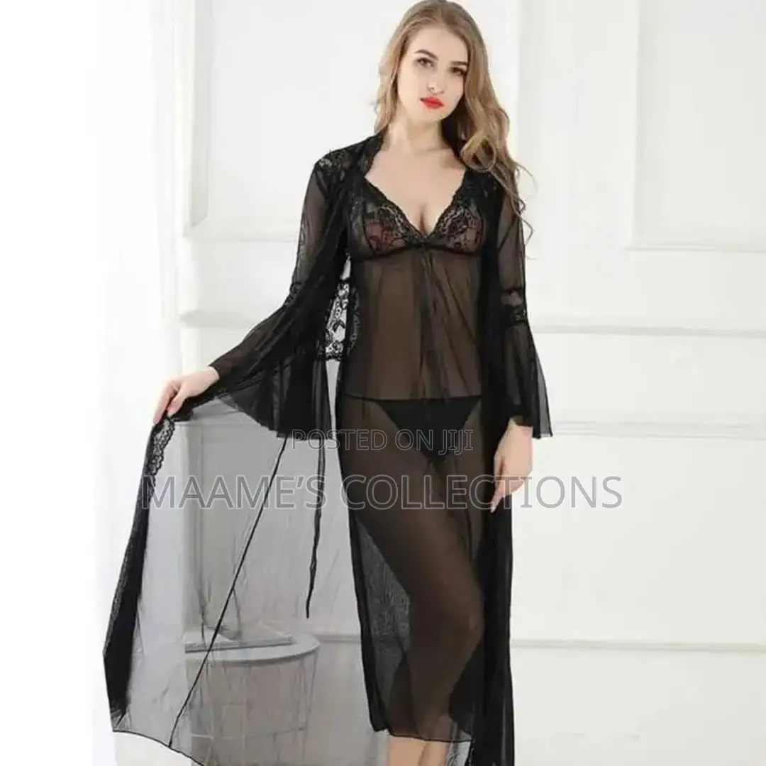 Ladies Night Gown With Coat