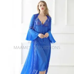 Ladies Night Gown With Coat