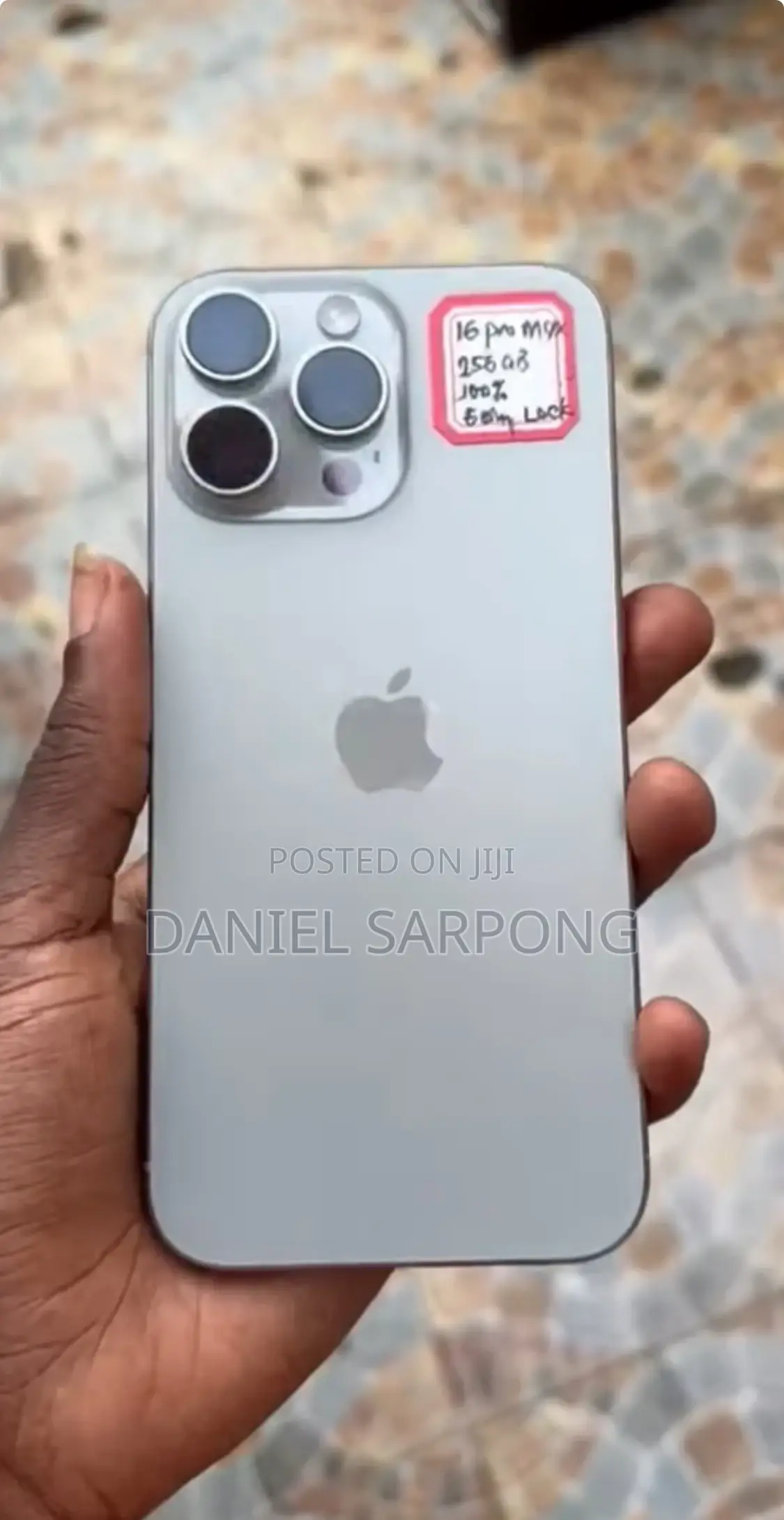 Apple iPhone 16 Pro Max 256 GB Silver