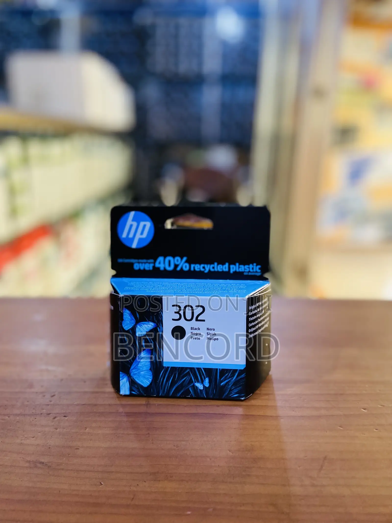 Hp 302 Ink Black (3830 Series)