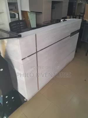 Gold Design Front Desk for Sale