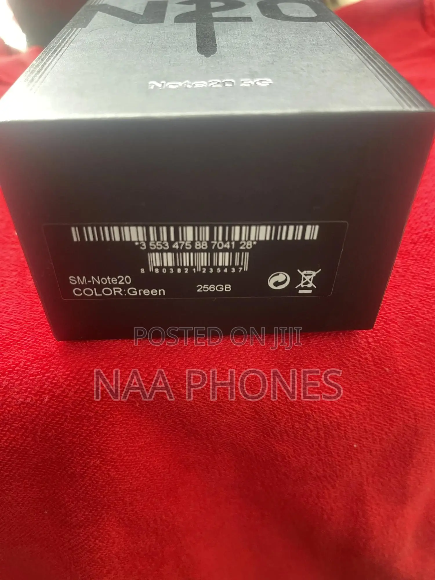 New Samsung Galaxy Note 20 5G 256 GB Black
