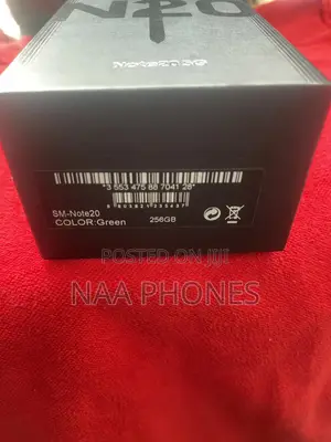New Samsung Galaxy Note 20 5G 256 GB Black