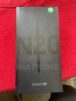 New Samsung Galaxy Note 20 5G 256 GB Black