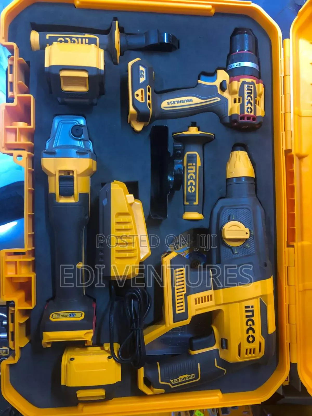 Ingco Cordless 3 Pieces Combo Kit