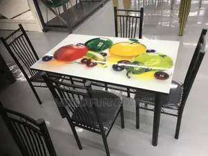 Dining Table With 4 Chairs (Strong and Firm)