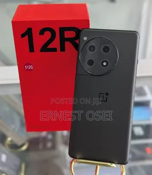New OnePlus 12R 256 GB Black