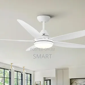 Executive Art Ceiling Fanlight With Led Light